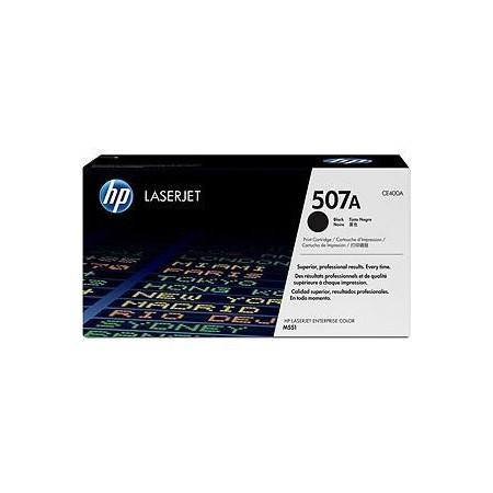 HP 507A (CE400A) Toner ORIGINAL Preto