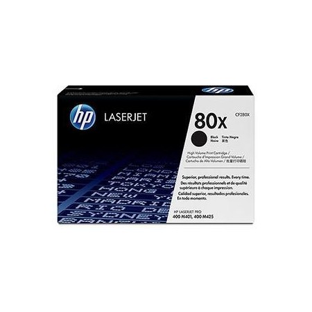 HP 80X (CF280X) Toner ORIGINAL Preto