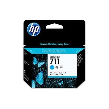 HP Nº 711 Pack (CZ134A) Tinteiro ORIGINAL Cyan