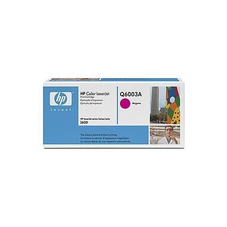 HP 124A (Q6003A) Toner ORIGINAL Magenta