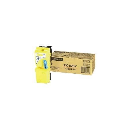 Kyocera TK825Y (1T02FZAEU0) Toner ORIGINAL Amarelo