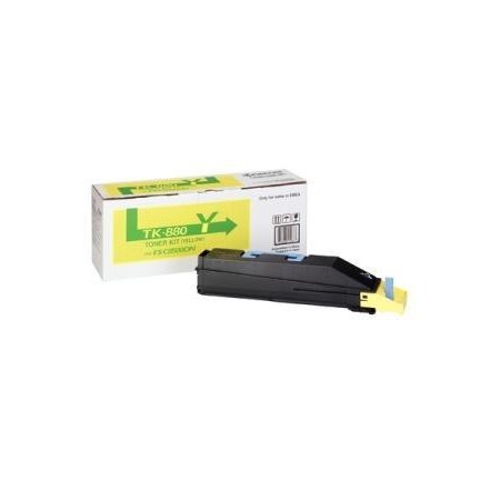 Kyocera TK880Y (1T02KAANL0) Toner ORIGINAL Amarelo