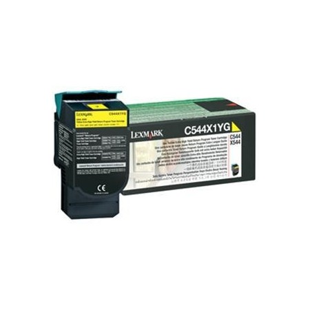 Lexmark C544X1YG (0C544X1YG) Toner ORIGINAL Amarelo