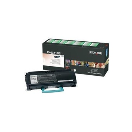 Lexmark E460 (0E460X11E) Toner ORIGINAL Preto