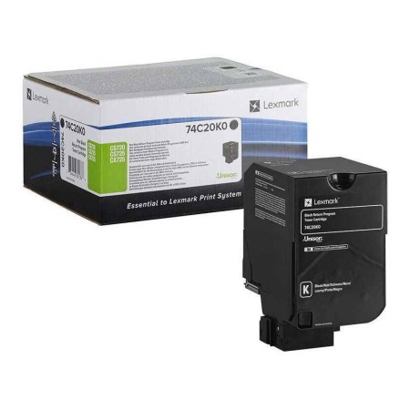 Lexmark 74C20K0 (74C20K0) Toner ORIGINAL Preto