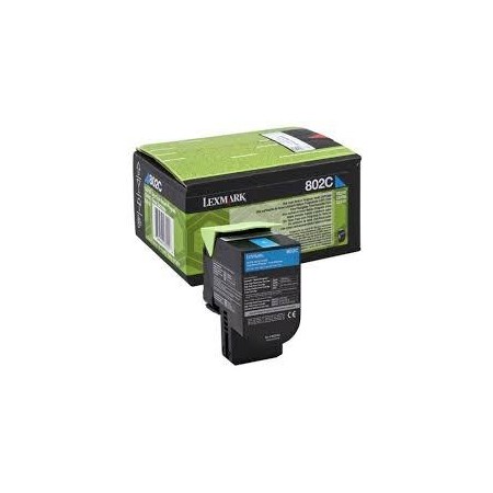 Lexmark 80C20C0 (80C20C0) Toner ORIGINAL Cyan