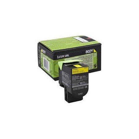 Lexmark 80C20Y0 (80C20Y0) Toner ORIGINAL Amarelo