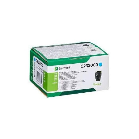 Lexmark C2320 (C2320C0) Toner ORIGINAL Cyan