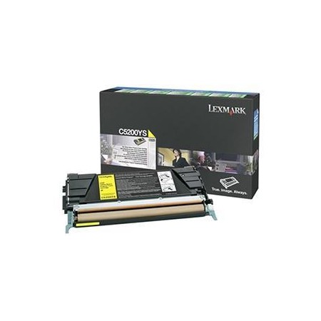 Lexmark C5200 (C5200YS) Toner ORIGINAL Amarelo