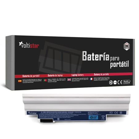Bateria Branco de Alta Capacidade para Acer Aspire One Gateway Lt23 Acer Chromebook