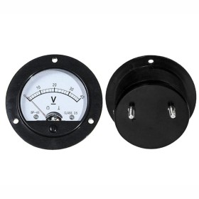 Voltímetro Analógico De Painel 40V Dc