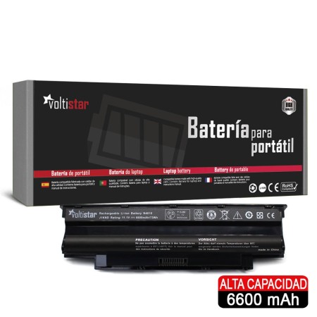 Bateria de Alta Capacidade para Portatil Dell Inspiron 13R 14R 15R 17R N3010 N4010 N5010 N5110 N5030