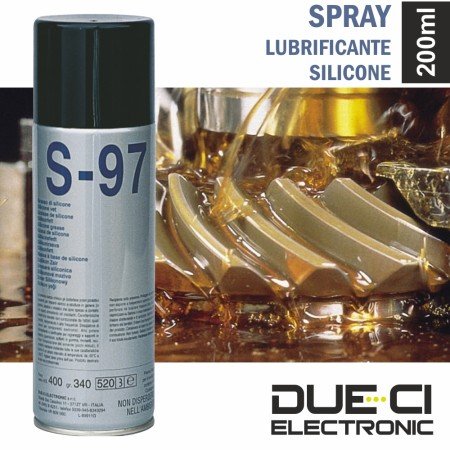 Spray De 200Ml Lubrificante Silicone Due-Ci