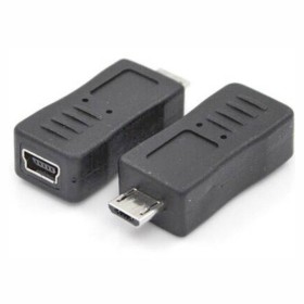 Ficha Adaptadora Micro Usb Macho / Mini Usb Fêmea