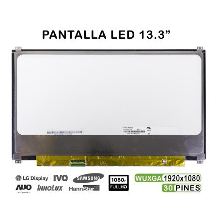 Ecrã LED de 13.3" para Portatil N133Hse-Ea1