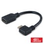 Ficha Adaptadora Hdmi Macho / Fêmea Angular 90º Vertical