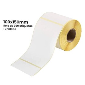 Rolo de Etiquetas Térmicas 100mmx150mm - Unidade Rolo de Etiquetas Térmicas 100mmx150mm - Unidade