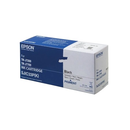 Tinteiro Epson SJIC33P Preto Original - C33S020700