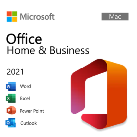 Microsoft Office 2021 Home & Business para Mac ESD Permanente Conta MS - Chave de Activação