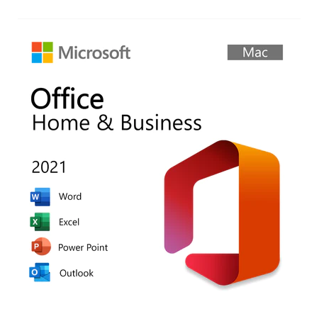 Microsoft Office 2021 Home & Business para Mac ESD Permanente - Chave de Activação
