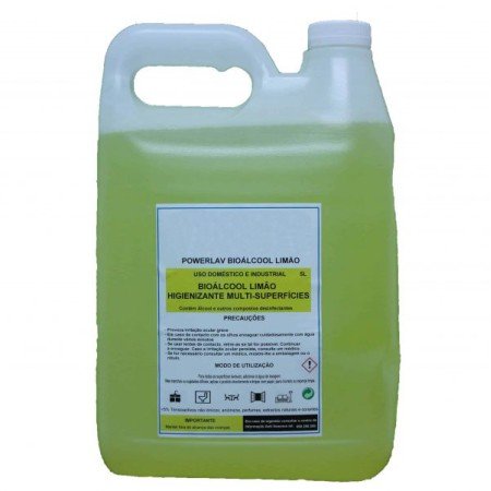 Bioálcool Limão Verde Top+ - 5 litros