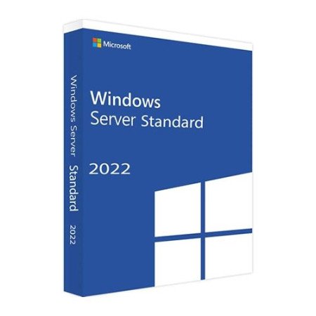 Microsoft Windows Server 2022 Standard - Inclui Licença COA e DVD em Envelope Selado