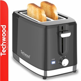 Torradeira 2 Ranhuras 750W TECHWOOD Torradeira 2 Ranhuras 750W TECHWOOD