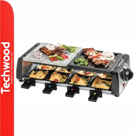 Grelhador Raclette 8 Pessoas 1200W TECHWOOD