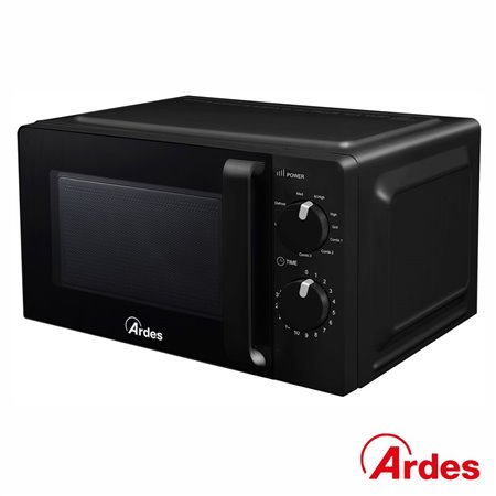 Microondas C/ Grill 20 Litros 1100W Preto ARDES