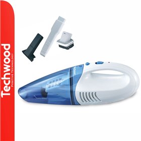 Aspirador Portátil S/ Saco Azul/Branco TECHWOOD