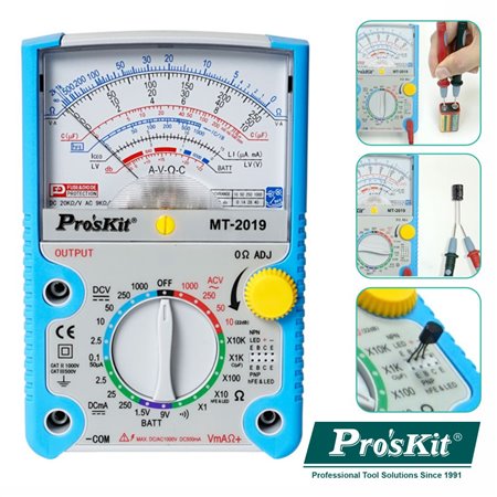 Multímetro Analógico PROSKIT