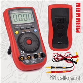 MULTÍMETRO DIGITAL CAT. III 600V / CAT. IV 300V