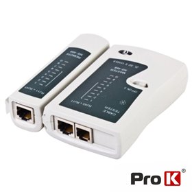 TESTADOR DE CABOS REDE RJ11/RJ45 PROK