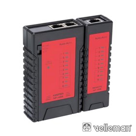 TESTADOR DE CABOS REDE MULTI MODULARES VELLEMAN