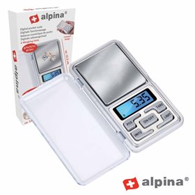 Mini Balança Precisão Digital 300g / 0.01g ALPINA