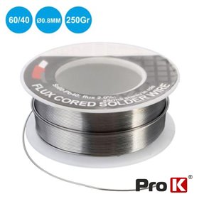 SOLDA 0.8MM 60/40 250G PROK