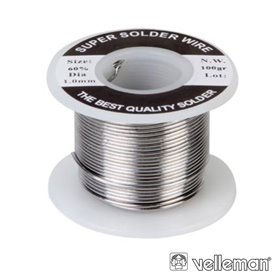 SOLDA 1MM 60/40 100G VELLEMAN