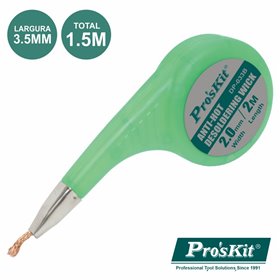 MALHA DESSOLDADORA 3.5MM 1.5M PROSKIT MALHA DESSOLDADORA 3.5MM 1.5M PROSKIT