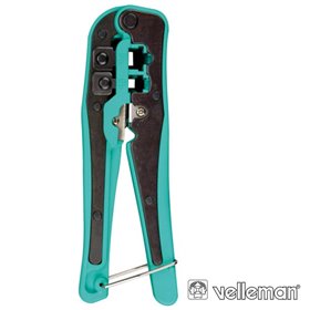 ALICATE DE CRAVAR FICHAS TELEFONE VELLEMAN