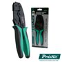 ALICATE DE CRAVAR TERMINAIS NÃO ISOLADOS 220MM PROSKIT