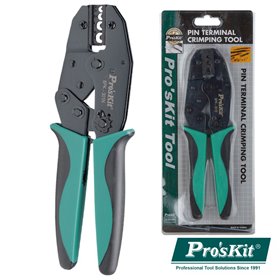 ALICATE DE CRAVAR TERMINAIS NÃO ISOLADOS 220MM PROSKIT