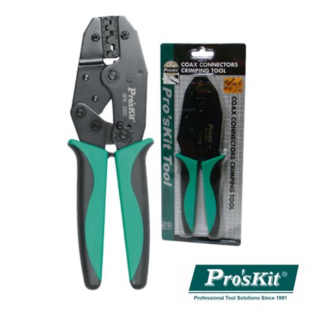 ALICATE DE CRAVAR TERMINAIS NÃO ISOLADOS 220MM PROSKIT