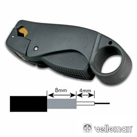 DESCARNADOR DE CABOS COAXIAIS VELLEMAN