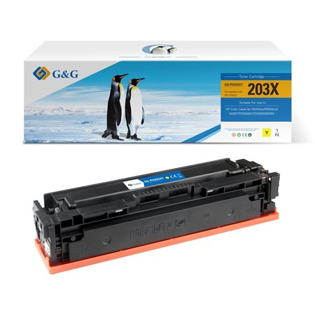 Canon 054H/045H Toner Amarelo - G&G