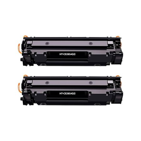 Canon 728/725/712/713/726 Preto Pack de 2 Cartuchos de Toners - Compatível