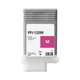 Canon PFI120 Tinteiro Magenta Pigmentado - Compatível Canon PFI120 Tinteiro Magenta Pigmentado - Compatível