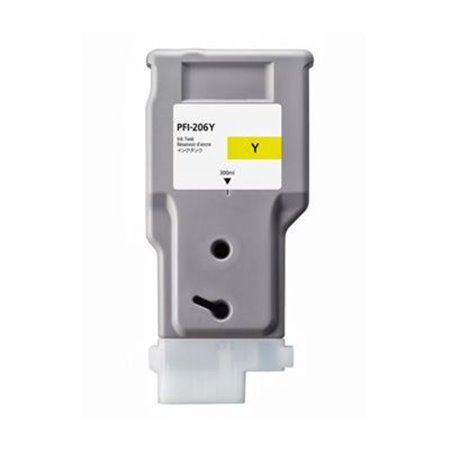 Canon PFI206 Tinteiro Amarelo Pigmentado - Compatível