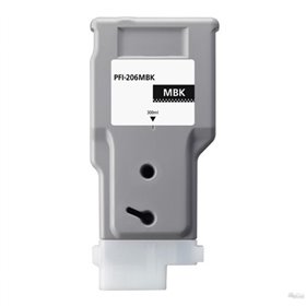 Canon PFI206 Tinteiro Preto Mate Pigmentado - Compatível Canon PFI206 Tinteiro Preto Mate Pigmentado - Compatível