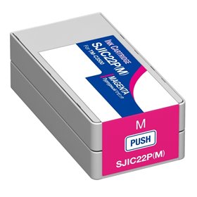 Epson SJIC22P Tinteiro Magenta Pigmentado - Compatível