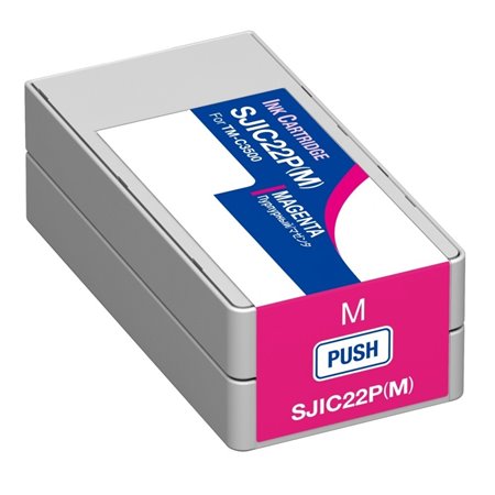 Epson SJIC22P Tinteiro Magenta Pigmentado - Compatível